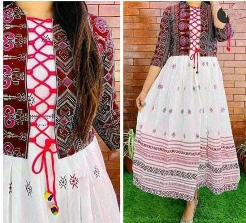 Kurthi with shrug uploaded by Hema collections on 7/8/2021