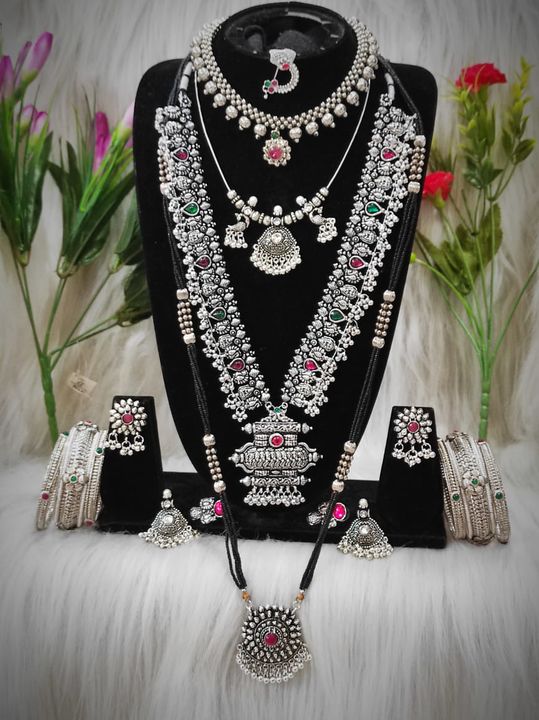 Oxidised jewelry uploaded by Samarth_trendy_fashion on 7/8/2021