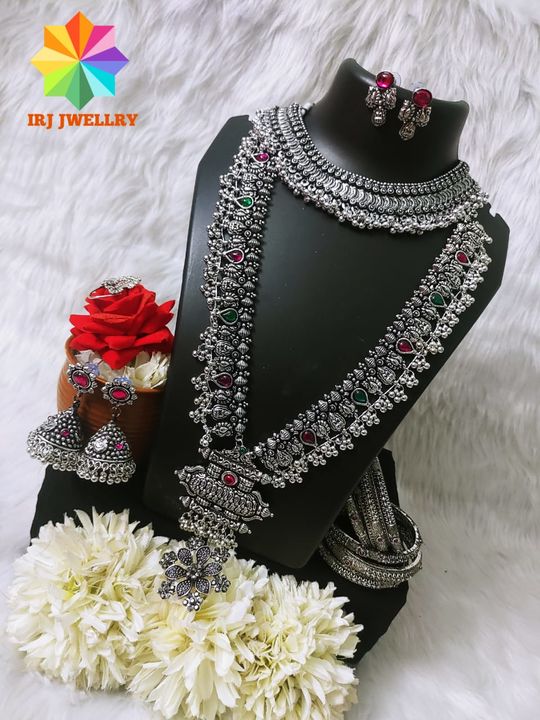 Oxidised jewelry uploaded by business on 7/8/2021
