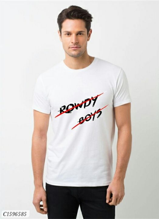 Polyester Printed Half Sleeves T-Shirts For Mens Vol-2 uploaded by business on 7/8/2021