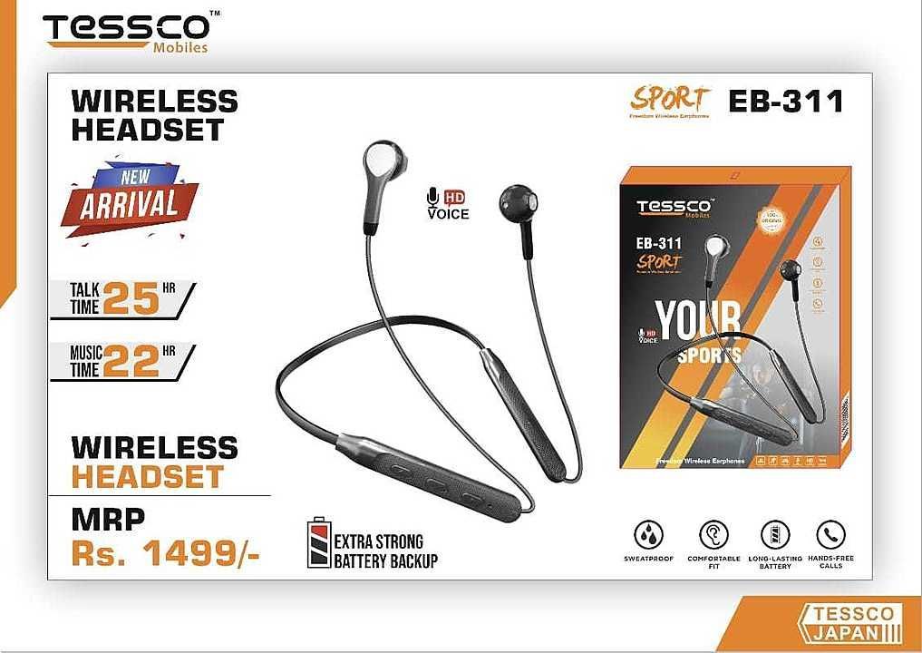 Tessco EB311 Wireless Neckband With 6 months Warranty uploaded by MM Enterprise on 8/20/2020