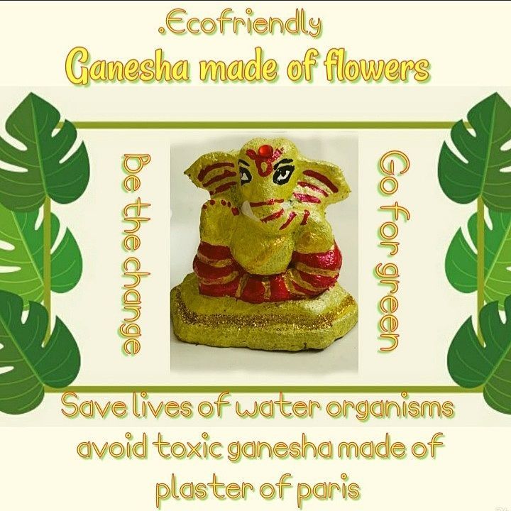 Ecofriendly Ganesha  uploaded by Aaruhi Enterprises  on 8/20/2020