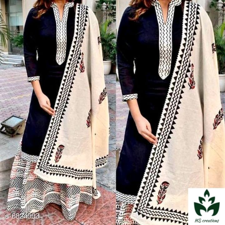 Kurti with plazoo uploaded by business on 7/9/2021