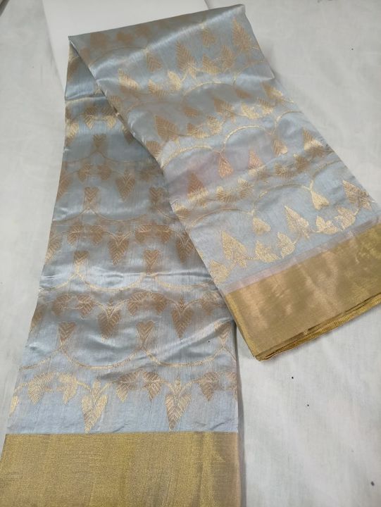 Chanderi handloom fibrik katan silk uploaded by Royalzdk Royaldzk on 7/9/2021