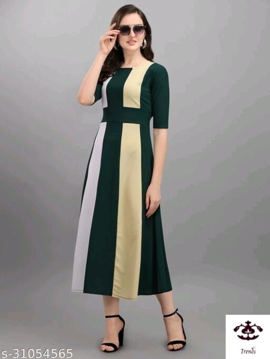 Comfy Partywear/ casual women dresses  uploaded by Trends on 7/9/2021