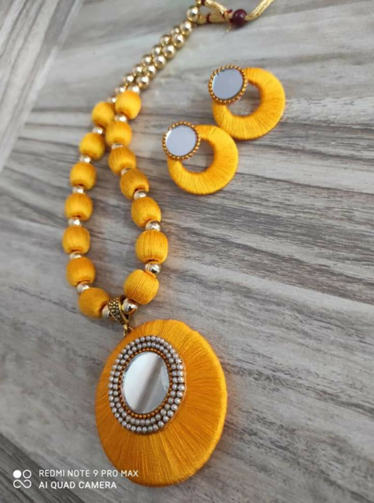 Necklace Set uploaded by Gargi's Creations - Silk Thread Jewellery on 7/9/2021