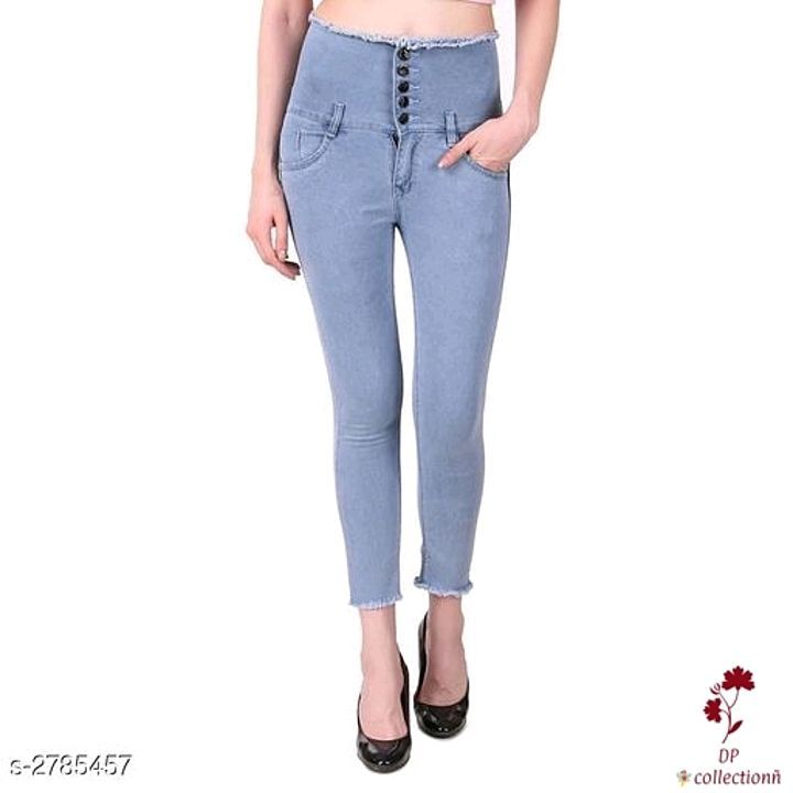 Denim solid Women's jean uploaded by D.p connection on 8/20/2020
