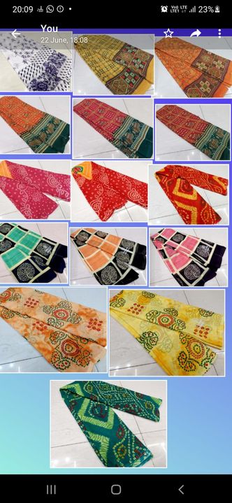 Post image I want 2 Pieces of Powder material sarees at wholesale price For share to reseller  .
Below is the sample image of what I want.
