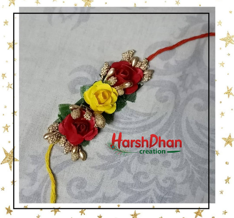Floral Rakhi uploaded by business on 7/9/2021