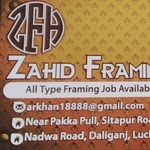 Business logo of Zahid photo framing