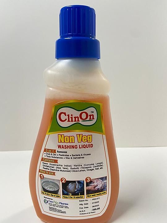 ClinOn Non veg wash 500ml
MRP Rs 450/- uploaded by business on 8/21/2020