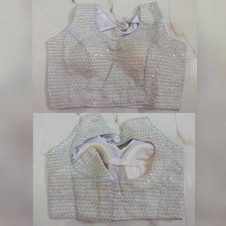 Womens Beautiful Sequence Readymade Blouse uploaded by business on 7/9/2021