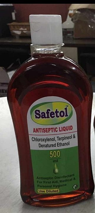 Safetol Antiseptic Liquid 500ml
MRP Rs 210/-. Our price Rs 155/- uploaded by business on 8/21/2020