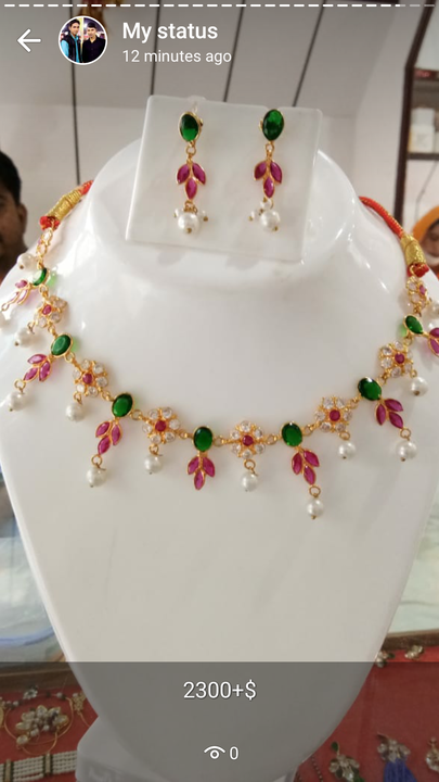 Necklace set uploaded by Gold Plated Jewellery on 7/10/2021