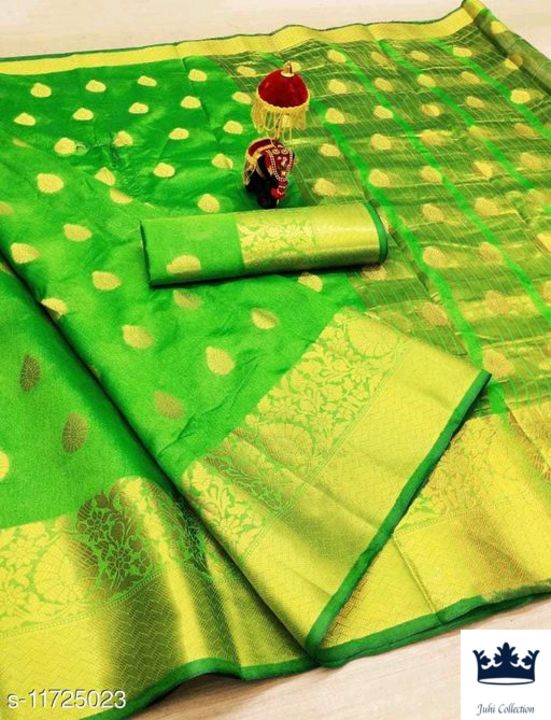 Cotton silk saree  uploaded by Juhi collection on 7/10/2021