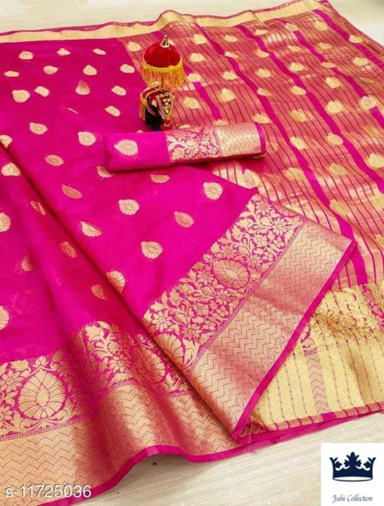 Cotton silk saree uploaded by business on 7/10/2021