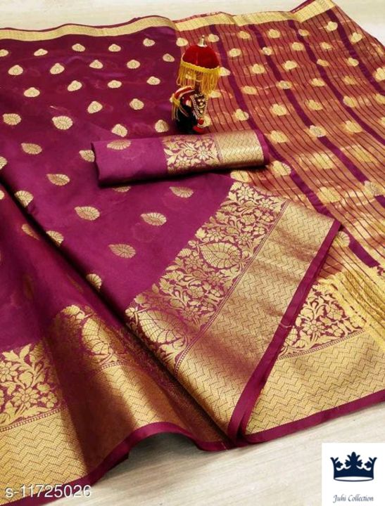 Cotton silk saree uploaded by Juhi collection on 7/10/2021
