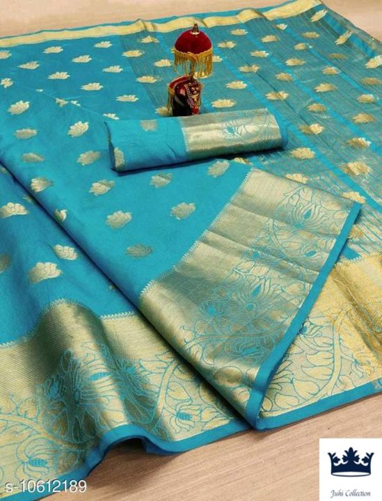 Cotton silk saree uploaded by business on 7/10/2021