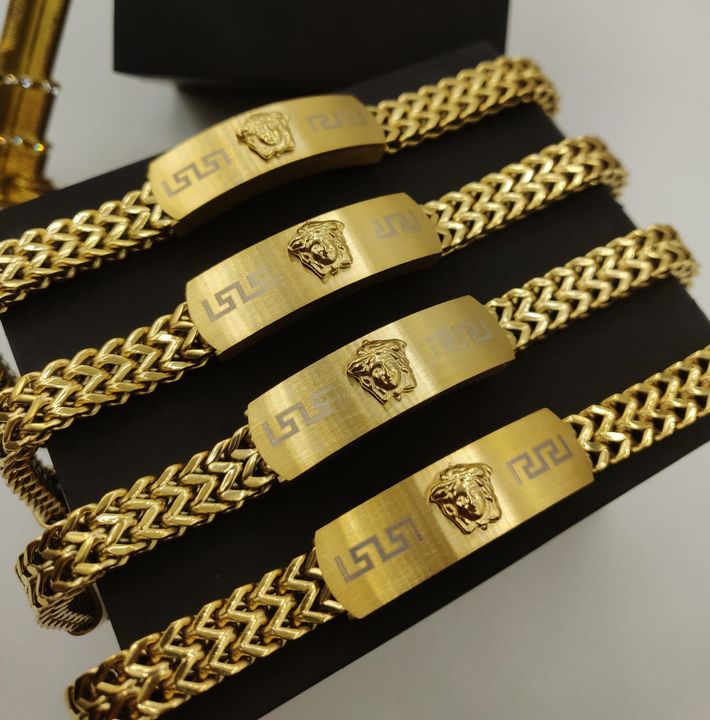 Post image WRIST BAND..GOLD PLATED.. SUPER HIGH QUALITY.. WITH BOX.DM FOR BOOKING ALSO AVAILABLE IN BULK