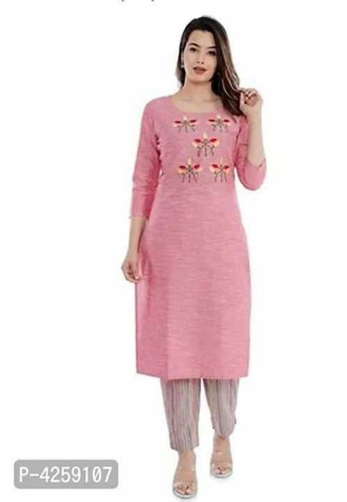 Office Wear Straight Kurta With Pant uploaded by business on 7/10/2021