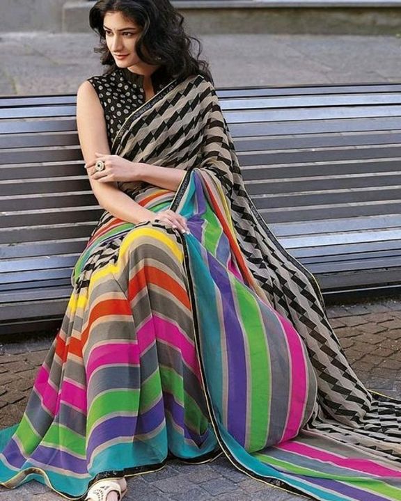Post image 💥SuperXshop💥Follow for Exclusive products at affordable price@superx_shop10💥Making You Happy Makes Us Happy 💥💥All India Delivery Available 💥💥Dm for rates💥💥Cash on delivery Available💥💥Easy Returns Available In Case Of Any issue💥
💥Catalog Name:*Abhisarika Voguish Sarees*💥Saree Fabric: GeorgetteBlouse: Separate Blouse PieceBlouse Fabric: GeorgettePattern: PrintedBlouse Pattern: PrintedMultipack: SingleSizes: Free Size (Saree Length Size: 5.3 m, Blouse Length Size: 0.8 m) 
Easy Returns Available In Case Of Any Issue*Proof of Safe Delivery! Click to know on Safety Standards of Delivery Partners- https://ltl.sh/y_nZrAV3