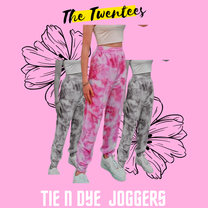 Pink Tie and Dye Jogger uploaded by The Twentees on 7/10/2021