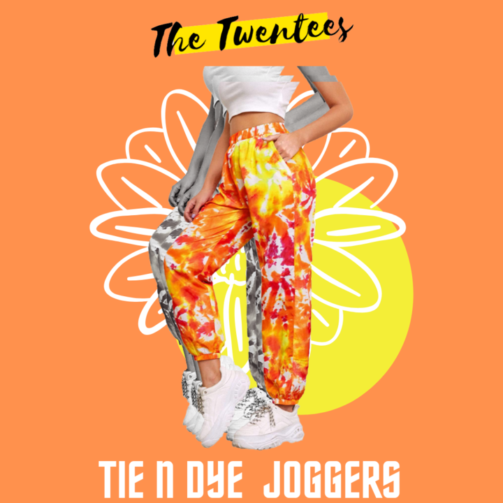 Fire in the sun Tie and Dye Jogger uploaded by The Twentees on 7/10/2021