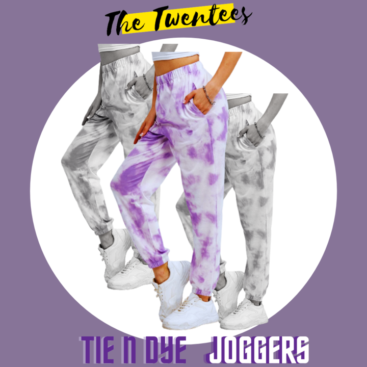 Lavender Tie and Dye Jogger uploaded by The Twentees on 7/10/2021