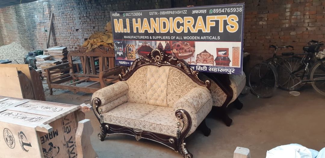 Two seater sofa uploaded by Mi. Handicrafts on 7/10/2021