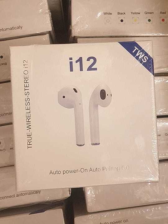 i12 tws airpods  uploaded by business on 8/21/2020