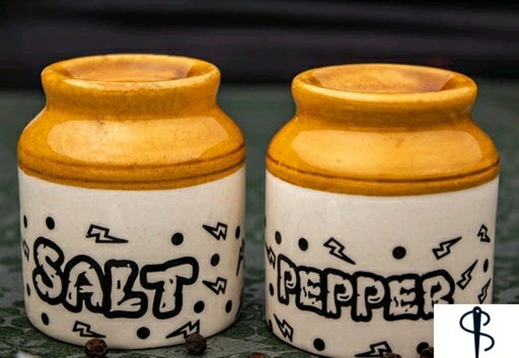 😍Checkout this Salt & Pepper Shakers😍
Pepper & Salt with Trendy Style
Material: Bone China
Pack: P uploaded by Nakhrang store on 8/21/2020