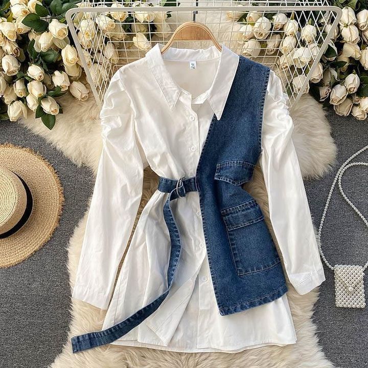 Denim Dress uploaded by A.Y Collections on 7/10/2021