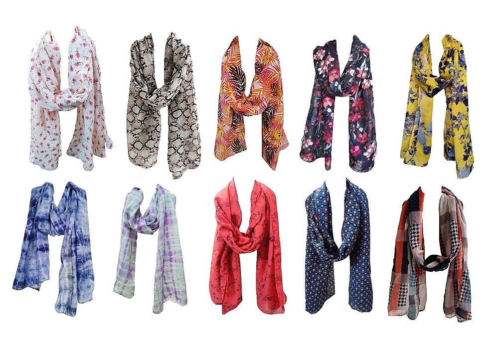 Women's cotton printed Scarfs and stoles uploaded by vershaa fashion hub on 8/21/2020