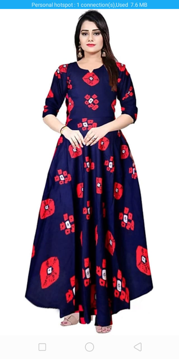 Post image I want 6 Pieces of Long gown kurti .
Below is the sample image of what I want.