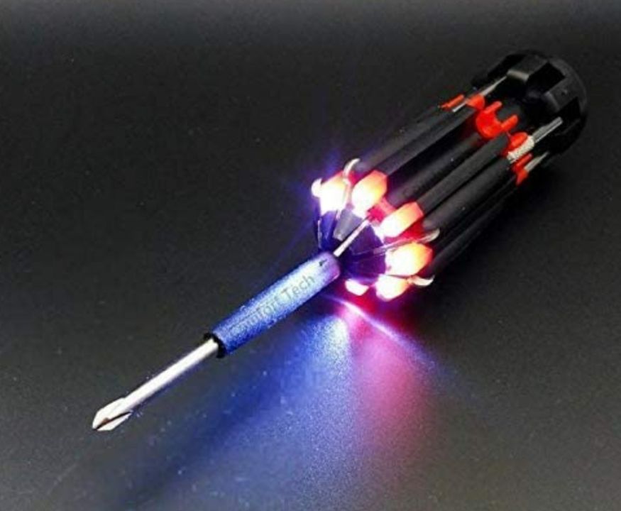 8 in 1 Screwdriver Set Multi Functioning With Powerful 6 Led Torch Lights uploaded by Real Reselling Superstore on 7/10/2021