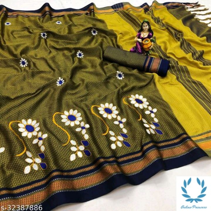 Khan saree uploaded by business on 7/10/2021
