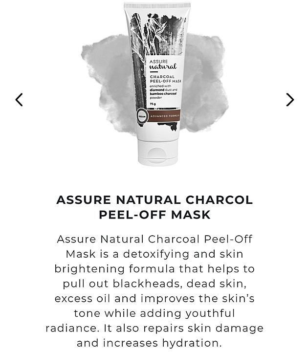 Natural Charcoal Peal-Off Mask uploaded by Surbhi Agencies on 8/21/2020