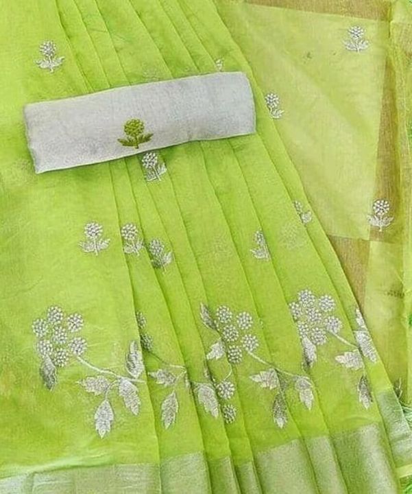 Post image Catalog Name:*Charvi Superior Sarees*Saree Fabric: Chanderi CottonBlouse: Running BlouseBlouse Fabric: SatinMultipack: SingleSizes: Free Size (Saree Length Size: 5.5 m, Blouse Length Size: 0.8 m) 
Dispatch: 2-3 DaysEasy Returns Available In Case Of Any Issue*Proof of Safe Delivery! Click to know on Safety Standards of Delivery Partners- https://ltl.sh/y_nZrAV3