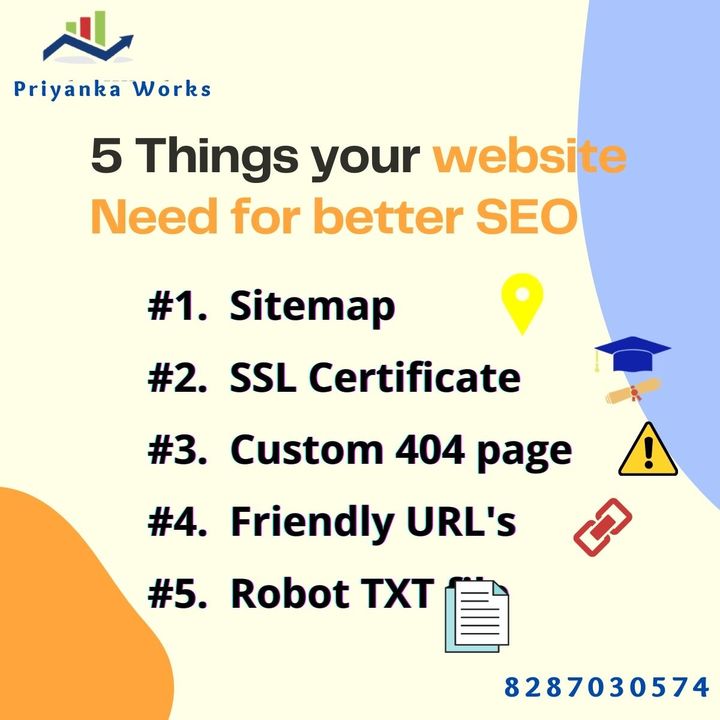 Post image Get SEO done on your website by seo experts today ! Coz we know the importance of website ranking on the first page of Google... contact us today on 8287030574