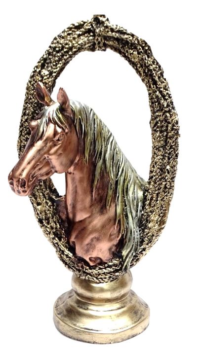Deesha Planters and Decors Ring horse statue showpiece (20X13X40 cm) uploaded by Deesha Planters and Decors on 7/11/2021