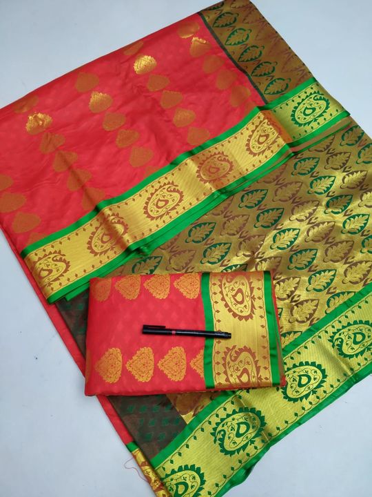 Post image All type semi silks sarees available
Contact my whatsapp number and phone number 
 6381496550.....new. Opar ......