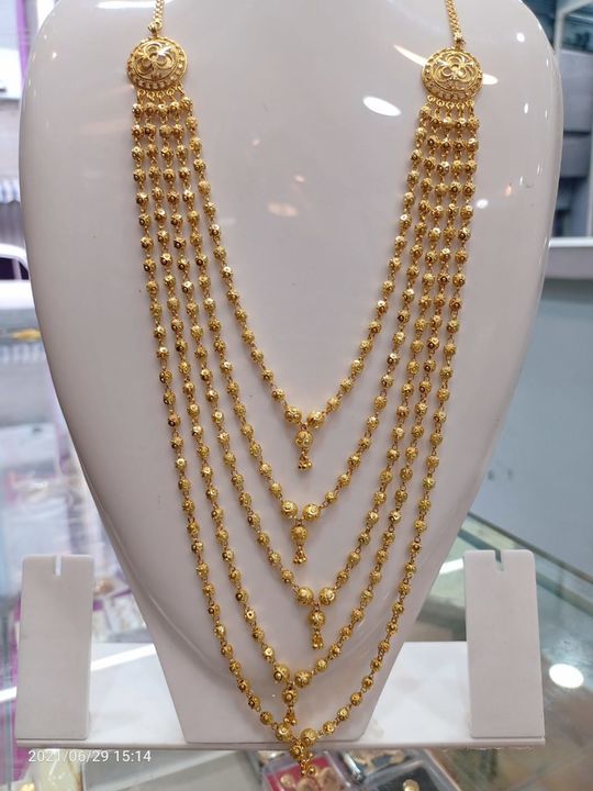 *Beautiful One Gram Gold Forming Five Lines Ball Chains*

*Price - 850+$* uploaded by business on 7/11/2021