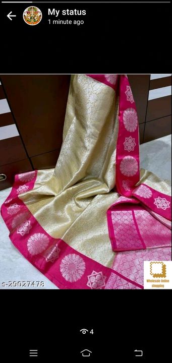 Saree uploaded by business on 7/11/2021