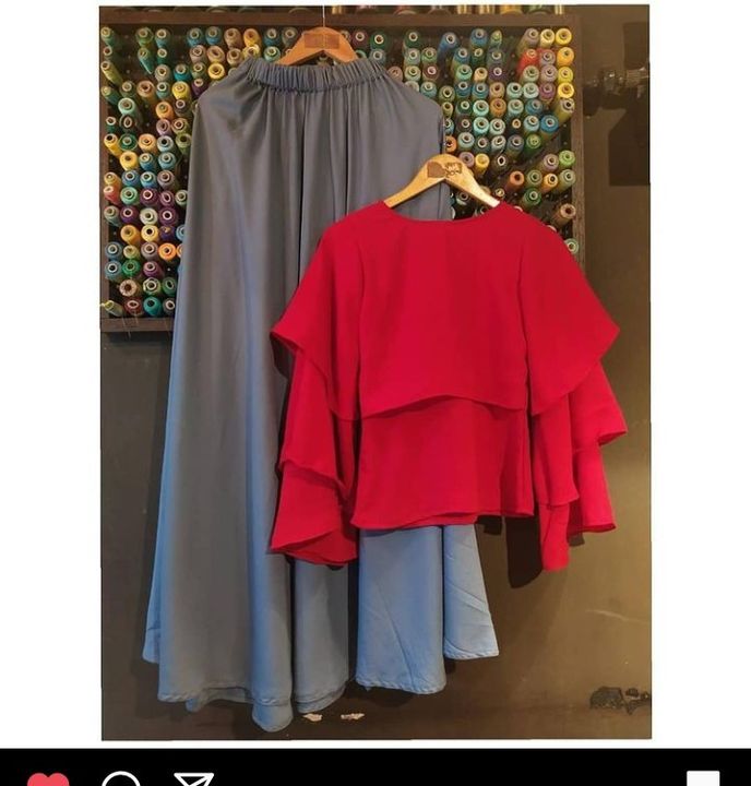 Post image I want 1 Pieces of Skirt and top.
Chat with me only if you offer COD.
Below is the sample image of what I want.