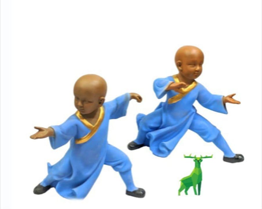 Deesha Planters and Decors beautiful Karate boys statue showpiece (11.5x4x11.5 inch) uploaded by business on 7/11/2021