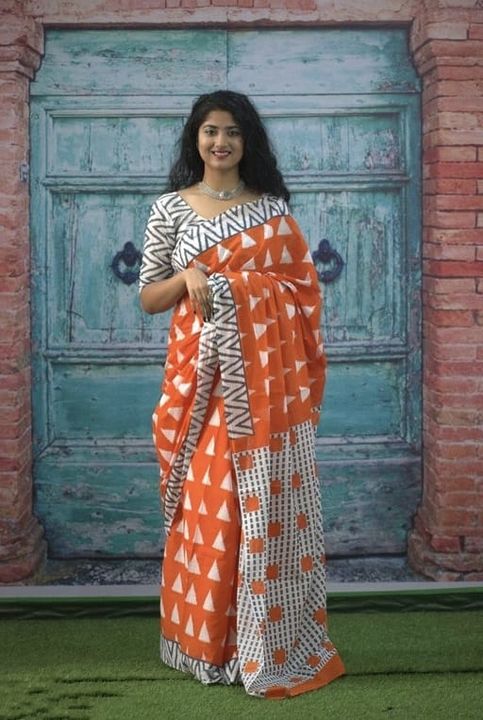 Cotton MulMul Saree uploaded by business on 7/11/2021