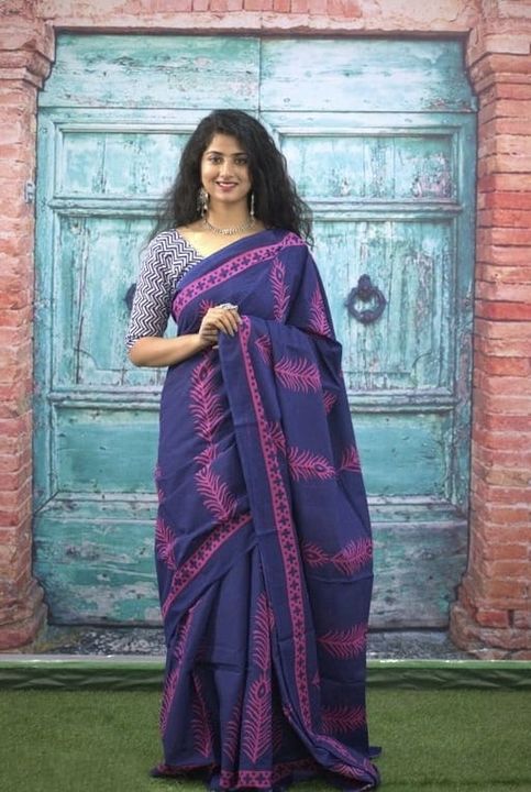 Cotton MulMul Saree uploaded by business on 7/11/2021