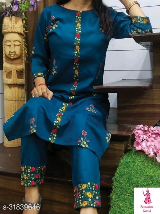 Kurti pant uploaded by business on 7/11/2021