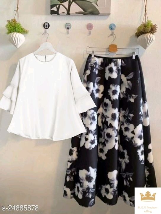 Trendy Latest Top &bottom set uploaded by business on 7/11/2021