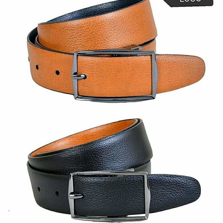 Pu reversible leather belts uploaded by business on 8/21/2020